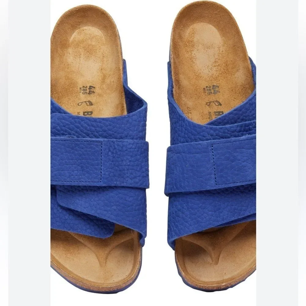 BIRKENSTOCK KYOTO NU DESERT BUCK Size EU 46 Royal Blue